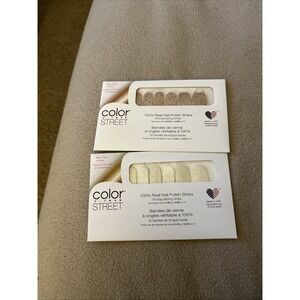 Color Street Nail Polish Strips: Lot Of Two (1)HOME SLEET HOME  (1) TOKYO LIGHTS